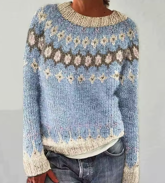 Helena | Przytulny retro sweter