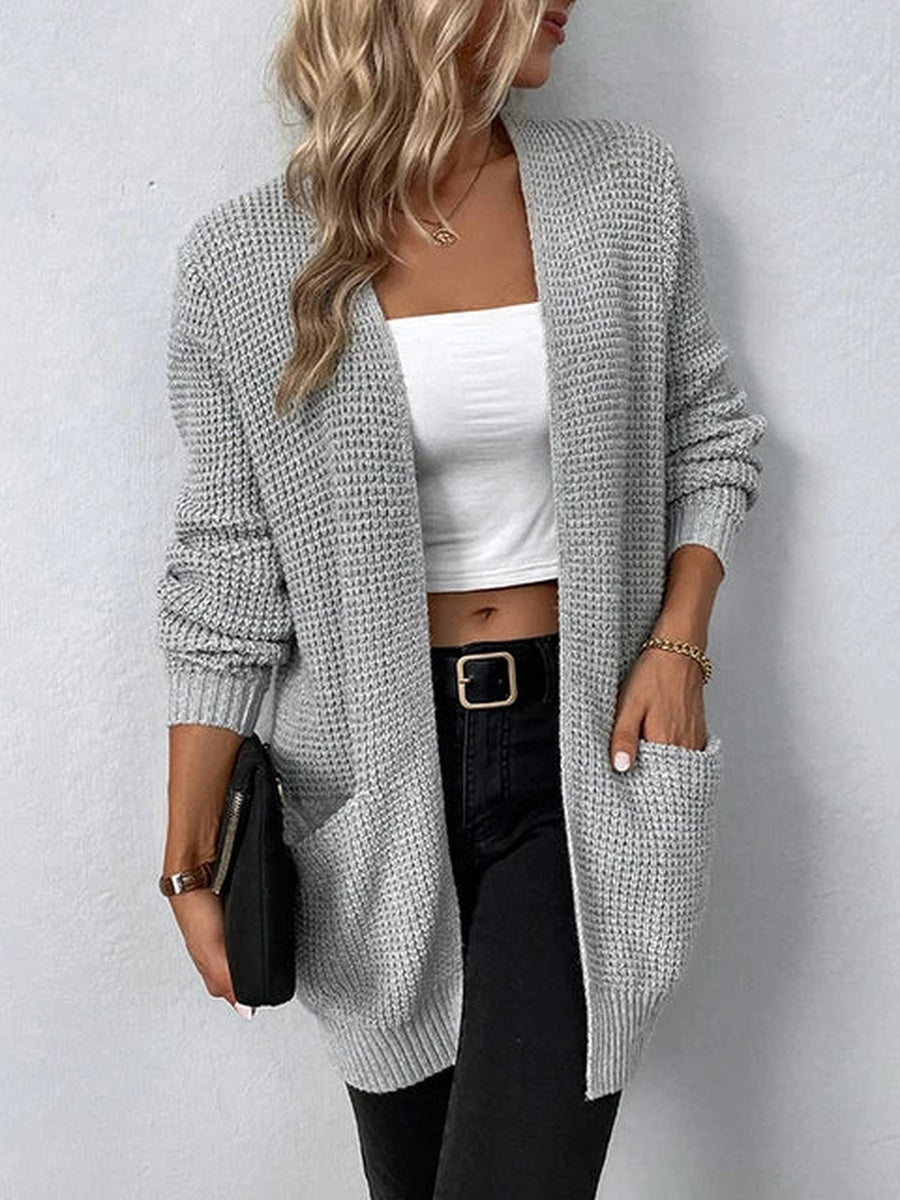 Kylie | Luźny Sweter z Kieszeniami