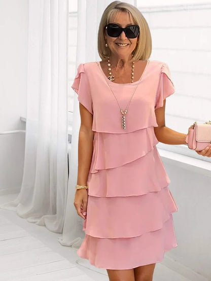 Lorena | Elegancka Sukienka Warstwowa