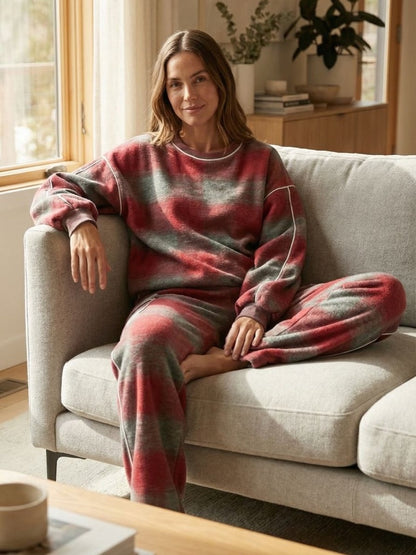 Louise | Dwuczęściowy zestaw w kratę