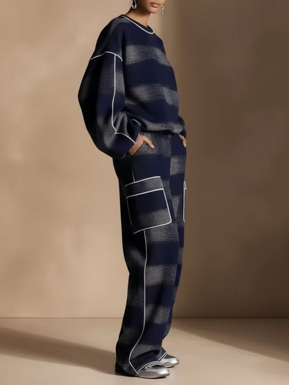 Louise | Dwuczęściowy zestaw w kratę