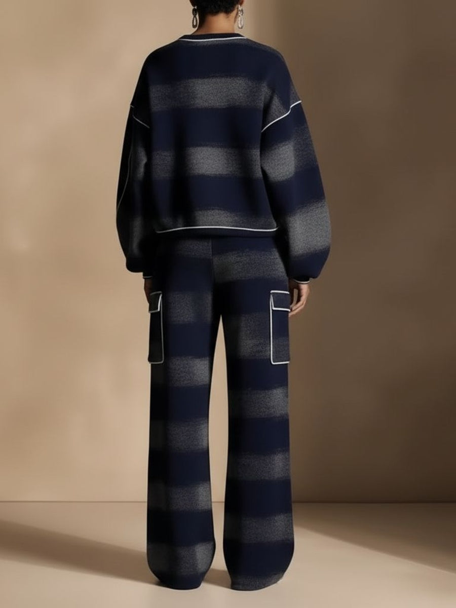 Louise | Dwuczęściowy zestaw w kratę