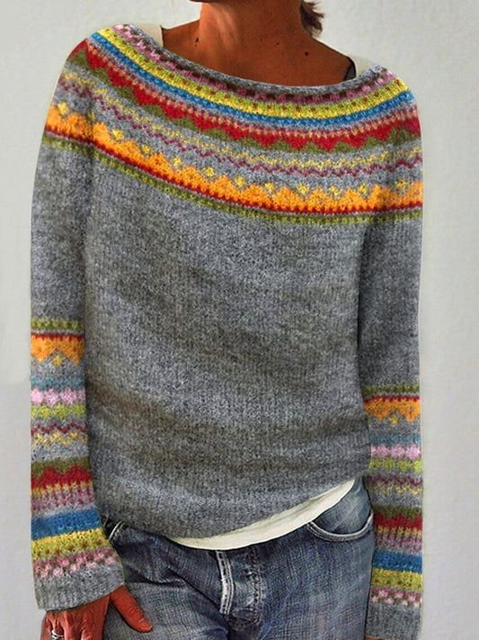 Helena | Przytulny retro sweter